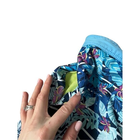 Tommy Bahama Baja Daybreak Fade Swim Trunks Ocean Deep size L - Picture 12 of 13